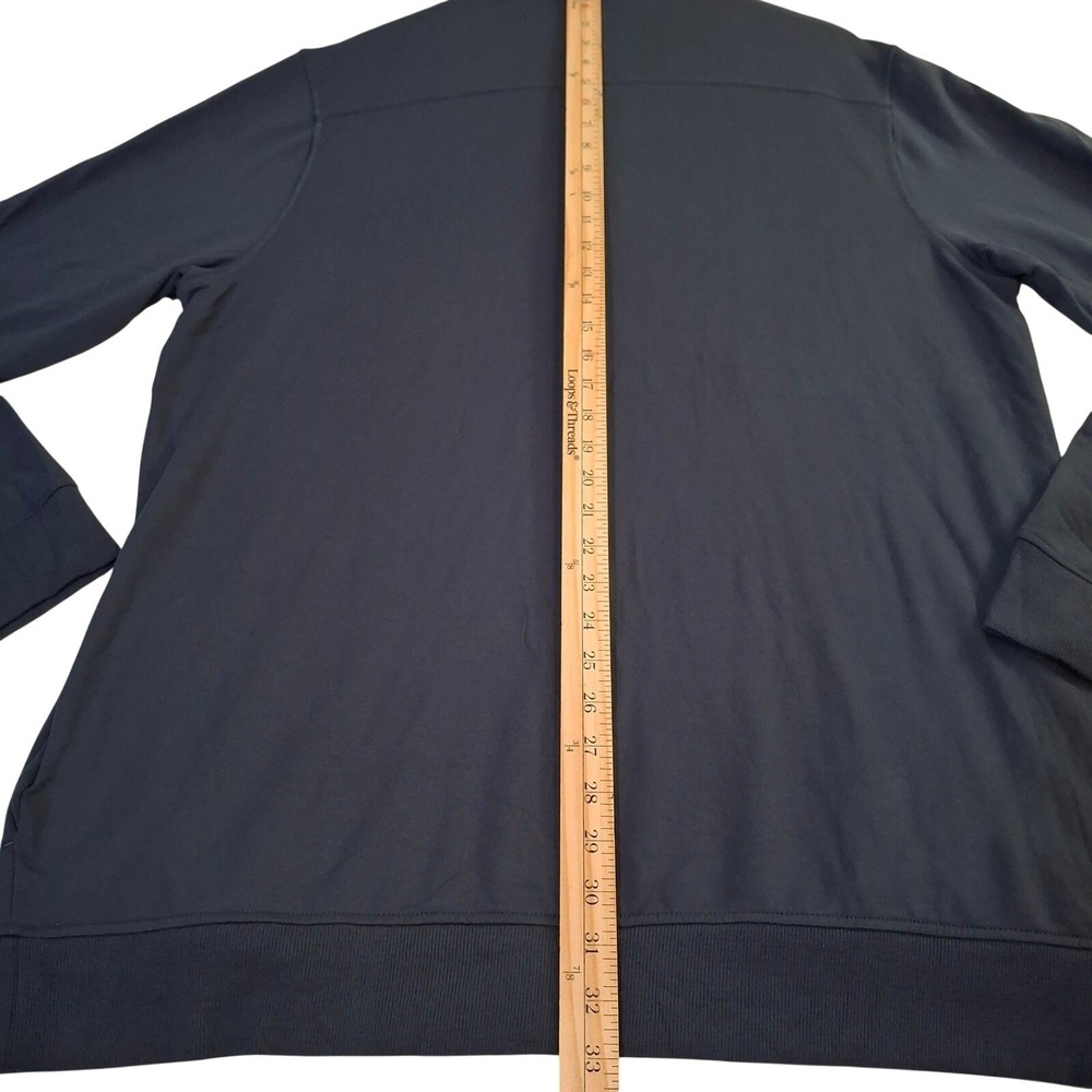 Travis Mathew Newport 1/4 Zip Fleece XL Navy Blue Dallas Cowboys Miller Lite - Picture 10 of 10